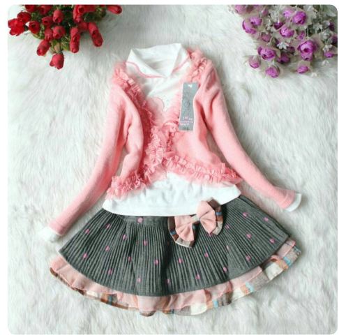 setelan rok tutu anak